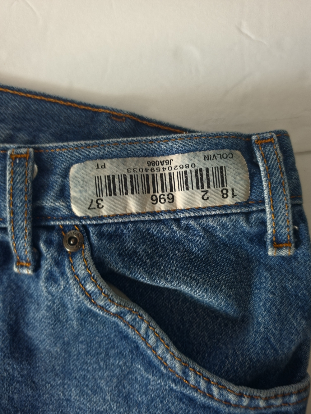Dickies Blue Relaxed Straight-Leg Men's Jeans - Picture 3 of 4